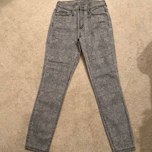 Universal Thread snake print skinny jeans
